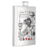 チェシャーキャットクラシックアリスin wonderland不機嫌 フラスク (右)
