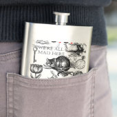 チェシャーキャットクラシックアリスin wonderland不機嫌 フラスク (インサイチュ)