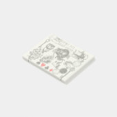 チェシャーキャットクラシックアリスin wonderland不機嫌 ポストイット (アングル)