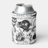 チェシャーキャットクラシックアリスin wonderland不機嫌 缶クーラー (缶正面)