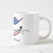 チェシャーキャットコーヒーマグ ジャンボコーヒーマグカップ (右)