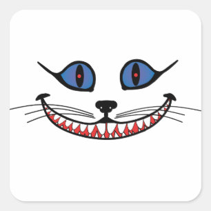 チェシャーキャットスマイル スクエアシール