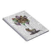 チェシャーキャットホットエアバルーン ノートブック (右側)