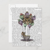 チェシャーキャットホットエアバルーン ポストカード (正面/裏面)