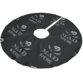 チェシャーキャット不機嫌アリスブラックツリースカート ブラッシュドポリエステルツリースカート (アングル)