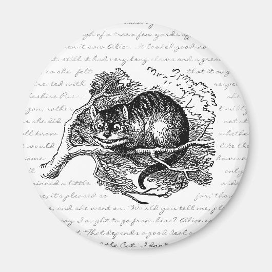 チェシャーキャット – みんな不機嫌 マグネット (正面)