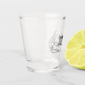 チェシャーキャット（ワンダーランドのアリス） ショットグラス (左)