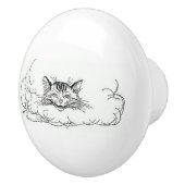 チェシャーキャット(ワンダーランドのアリス) セラミックノブ (右)