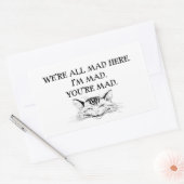 チェシャーキャット – 我々は全不機嫌 長方形シール (封筒)