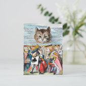 チェシャーキャット, 1865 ポストカード (スタンド正面)