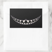 チェシャーグリンIII 長方形シール (バッグ)