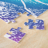 チェシャーサイケデリックな猫トリップ(幻覚体験)のようななアリス ジグソーパズル (側面)