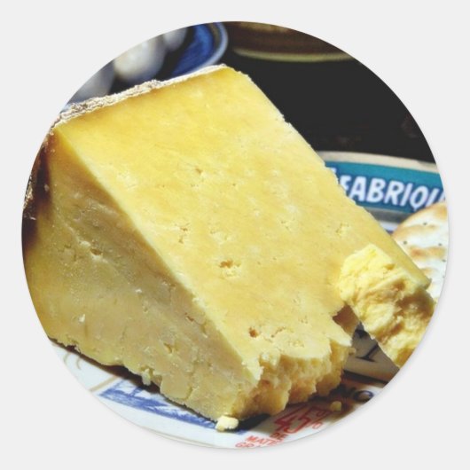 チェシャーチーズ ラウンドシール (正面)