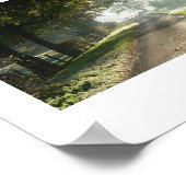 チェシャーポスタのカントリーロード ポスター (角)