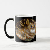 "チェシャー時計"のマグ モーフィングマグカップ (左)