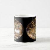 "チェシャー時計"のマグ モーフィングマグカップ (中央)