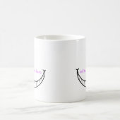 チェシャー猫のスマイル コーヒーマグカップ (中央)