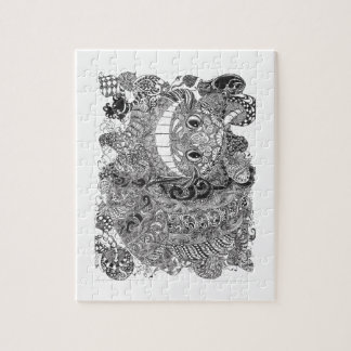 チェシャー猫のデザイン ジグソーパズル