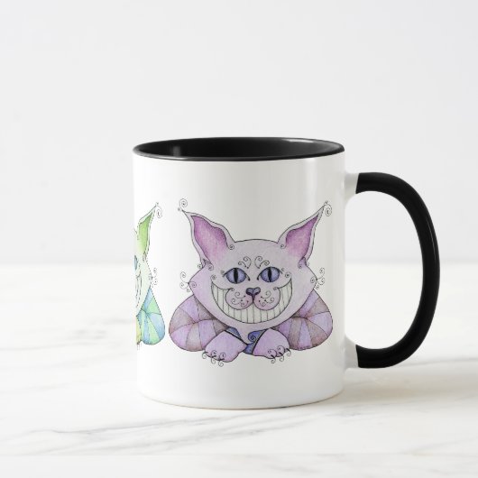 チェシャー猫のマグ マグカップ (右)