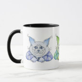 チェシャー猫のマグ マグカップ (左)