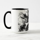 チェシャー猫のマグ マグカップ (左)