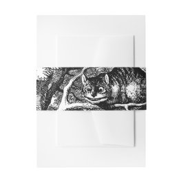 チェシャー猫カード覆い 招待状ベリーバンド