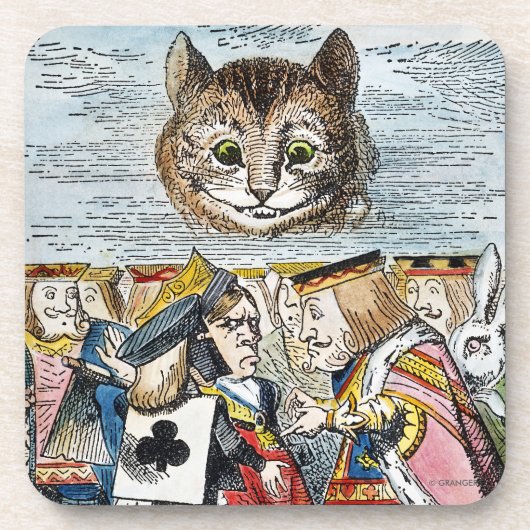 チェシャー猫1865年 コースター (正面)