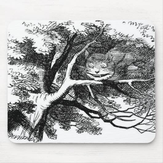 チェシャー猫 マウスパッド (正面)