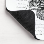 チェシャー猫-私達はここにすべての不機嫌います マウスパッド (コーナー)