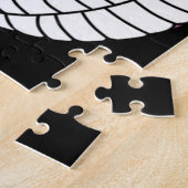 チェシャー猫-青い目のパズル ジグソーパズル (側面)