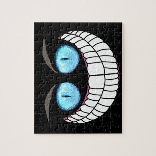チェシャー猫-青い目のパズル ジグソーパズル (縦)