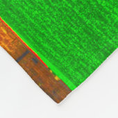 チェシャー・ターポーリーにあるペックフォートン城 フリースブランケット (角)