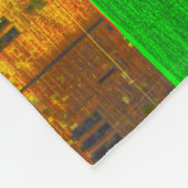 チェシャー・ターポーリーにあるペックフォートン城 フリースブランケット (角)