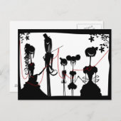 チェシャ一家 ポストカード (正面/裏面)