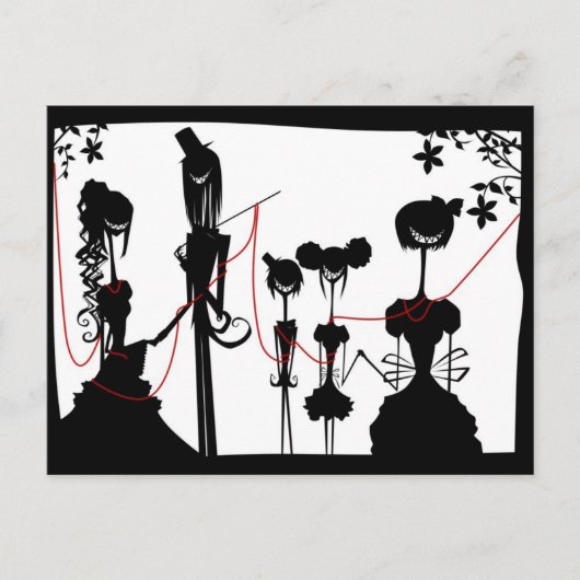 チェシャ一家 ポストカード (正面)