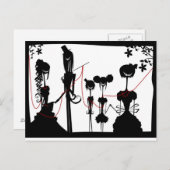 チェシャ一家 ポストカード (正面/裏面)