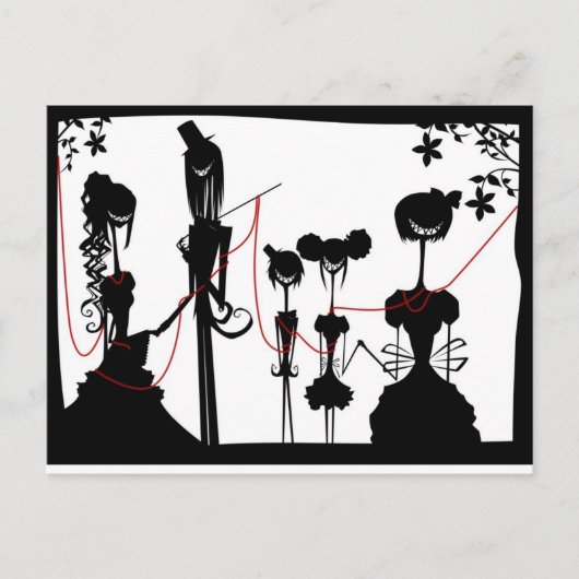 チェシャ一家 ポストカード (正面)