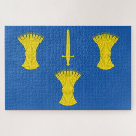 チェシャ国旗（英国郡） ジグソーパズル