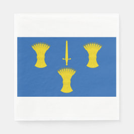 チェシャ国旗（英国郡） スタンダードランチョンナプキン