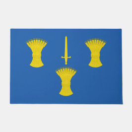 チェシャ国旗（英国郡） ドアマット