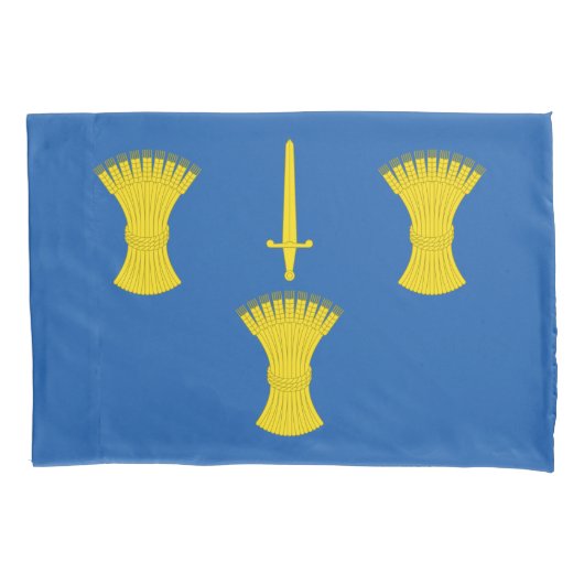 チェシャ国旗（英国郡） 枕カバー (正面左)