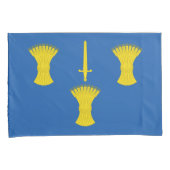 チェシャ国旗（英国郡） 枕カバー (正面右)