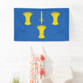 チェシャ国旗（英国郡） 横断幕 (インサイチュ)