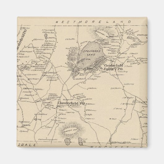 チェシャ株式会社チェスターフィールド マグネット (正面)