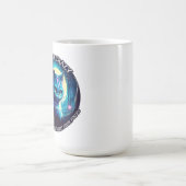 チェシャ猫ではない熱狂する コーヒーマグカップ (中央)