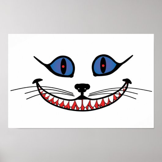 チェシャ猫の笑顔 ポスター (正面)