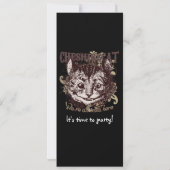 チェシャ猫カーニバスタイル 招待状 (裏面)