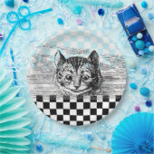 チェシャ猫1 ペーパープレート (パーティー)