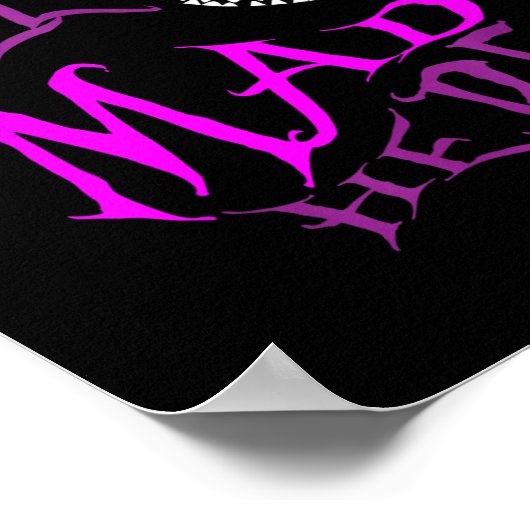 チェシャ猫 - ここではみんなおかしいのよ ポスター (角)