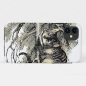 チェシャ猫 アリス ワンダーランド クラシック Case-Mate iPhoneケース (裏面(横))